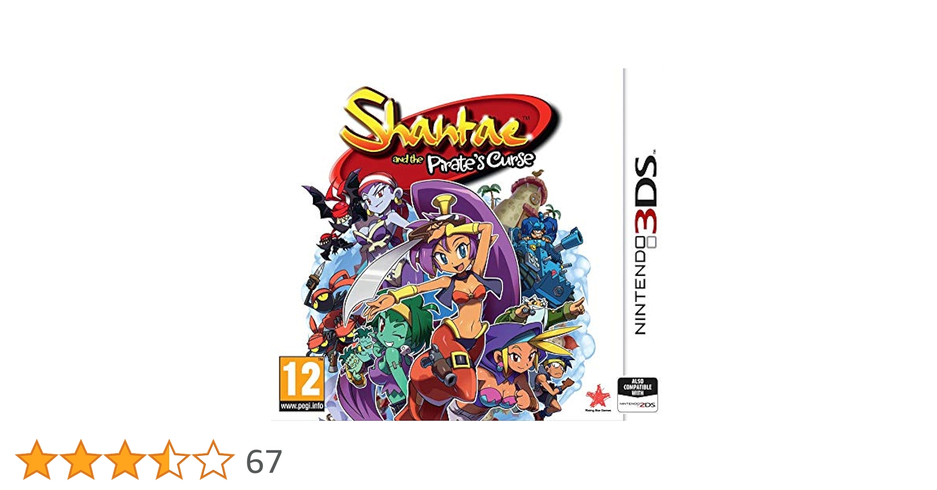 Shantae And The Pirates Curse (Nintendo 3DS) : Amazon.co.uk